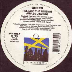 Greed - Release The Tension (Brass Disc On)