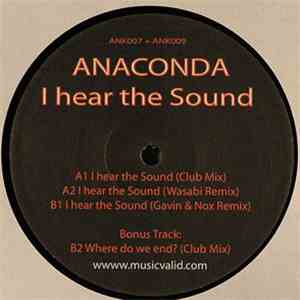 Anaconda  - I Hear The Sound