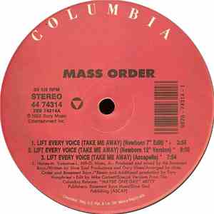 Mass Order - Lift Every Voice (Take Me Away)