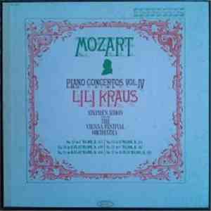 Mozart - Lili Kraus, Stephen Simon , The Vienna Festival Orchestra - Piano  ...