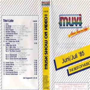 Various - Muvi - Music Show On Video - Juni/Juli´85