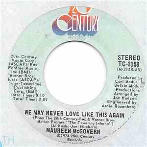 Maureen McGovern - We May Never Love Like This Again