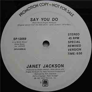 Janet Jackson - Say You Do