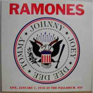 Ramones - Live, January 7, 1978 At The Palladium, NYC