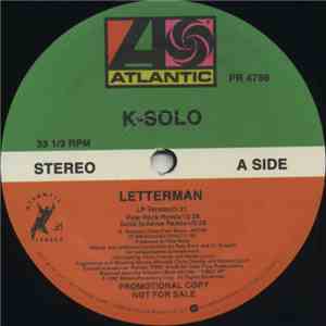 K-Solo - Letterman