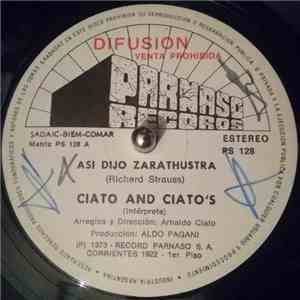 Ciato And Ciato's, Tullio De Piscopo - Asi Dijo Zarahustra / Rapidisimo