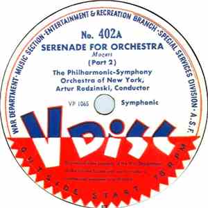 The Philharmonic-Symphony Orchestra Of New York, Artur Rodzinski, Conductor ...