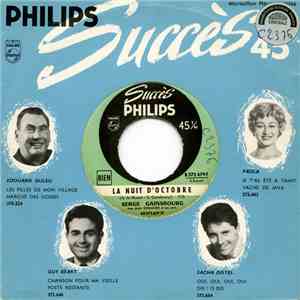 Serge Gainsbourg Avec Alain Goraguer Et Son Orch. - La Nuit D'Octobre