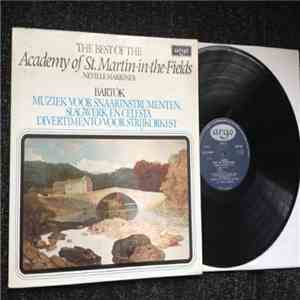 Academy Of St. Martin-in-the-Fields, Neville Marriner, Bartók - Muziek Voor ...