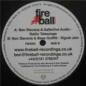 Ben Stevens & Defective Audio / Base Graffiti - Radio Telescope / Signal Ja ...