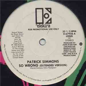 Patrick Simmons - So Wrong