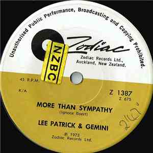 Lee Patrick & Gemini - More Than Sympathy