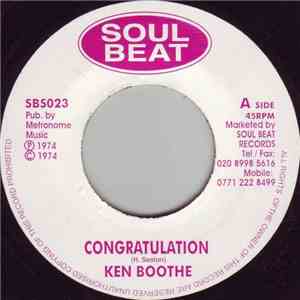 Ken Boothe - Congratulation