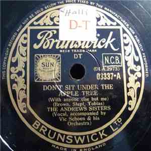 The Andrews Sisters With Vic Schoen And His Orchestra - Don't Sit Under The ...