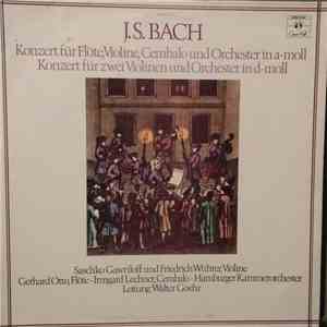 J.S. Bach, The Hamburg Chamber Orchestra, Walter Goehr - Triple Concerto BW ...