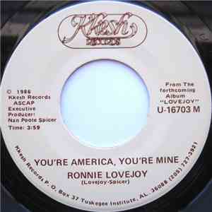Ronnie Lovejoy - You're America, You're Mine
