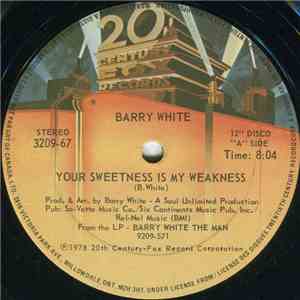 Barry White - Your Sweetness Is My Weakness