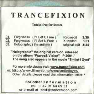 Trancefixion - Forgivness (I'll Set U Free)