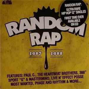 Various - Random Rap 1987 - 1988