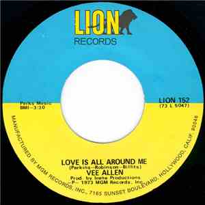 Vee Allen - Love Is All Around Me / Trying To Forget