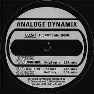 Analoge Dynamix - A-syd Again