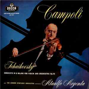 Tchaikovsky, Campoli With The London Symphony Orchestra Conducted By Ataulf ...