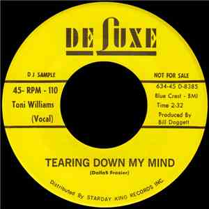 Toni Williams  - Tearing Down My Mind