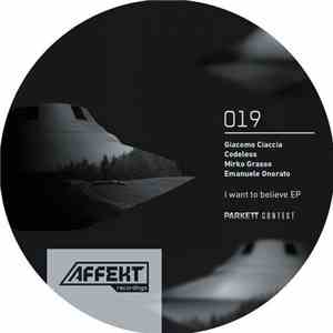 Various - I Want To Believe EP