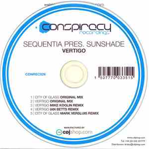 Sequentia Pres. Sunshade - Vertigo
