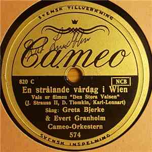 Greta Bjerke & Evert Granholm / Bigge Holm - En Strålande Vårdag I Wien / L ...