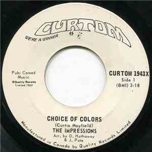 The Impressions - Choice Of Colors / Mighty Mighty