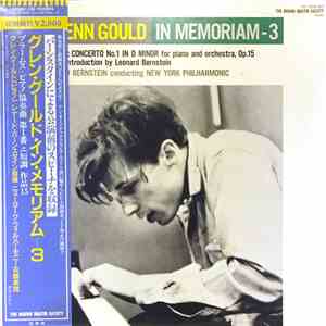 Glenn Gould, Leonard Bernstein, New York Philharmonic - Johannes Brahms - I ...