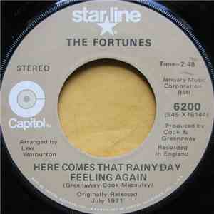 The Fortunes - Here Comes That Rainy Day Feeling Again / Freedom Come, Free ...