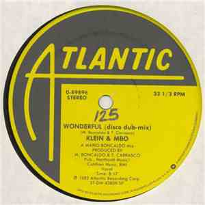 Klein & M.B.O. - Wonderful