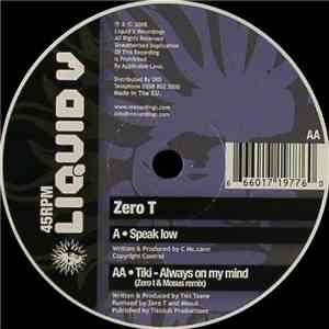 Zero T / Tiki - Liquid V Club Sessions Vol 3