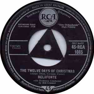 Belafonte With Orchestra Conducted By Bob Corman - The Twelve Days Of Chris ...