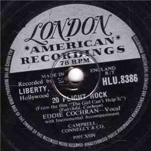 Eddie Cochran - 20 Flight Rock / Dark Lonely Street