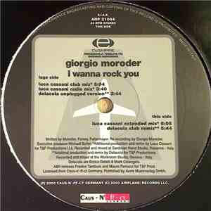 Giorgio Moroder - I Wanna Rock You (Remix)