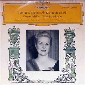Johannes Brahms / Gustav Mahler ; Maureen Forrester, Radio-Symphonie-Orches ...