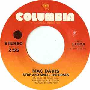 Mac Davis - Stop And Smell The Roses / Poor Boy Boogie