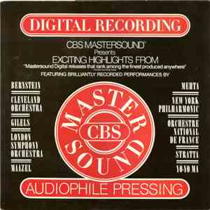 Various - CBS Mastersound Highlights