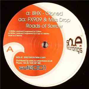 BHX / FX 909 & Miss Drop - Cloned / Roads Of Sorrow