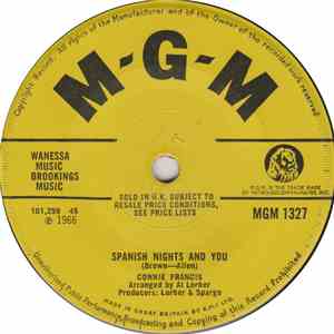Connie Francis - Spanish Nights And You