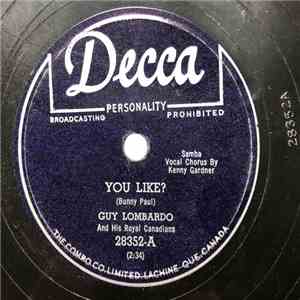Guy Lombardo And His Royal Canadians - Sunshowers / You Like