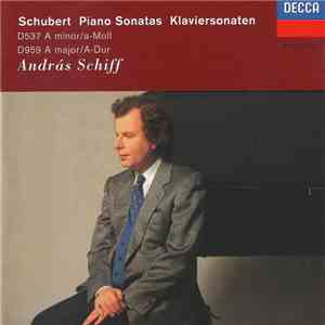 Schubert - András Schiff - Piano Sonatas - Klaviersonaten - Vol.5 D537 - D9 ...