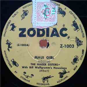 The Hager Sisters With Bill Wolfgramm's Hawaiians - Maui Girl