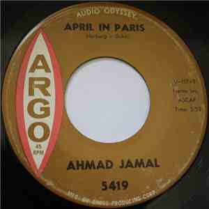 Ahmad Jamal - April In Paris / Like Someone In Love