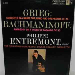 Grieg, Rachmaninoff, Philippe Entremont, The Philadelphia Orchestra, Eugene ...
