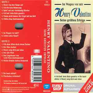 Henry Valentino - Im Wagen vor mir - Seine Grössten Erfolge
