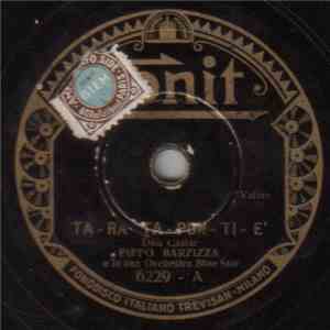 Pippo Barzizza E La Sua Orchestra Blue Stars - Ta-Ra-Ta-Pun-Ti-E' / Che Cos ...